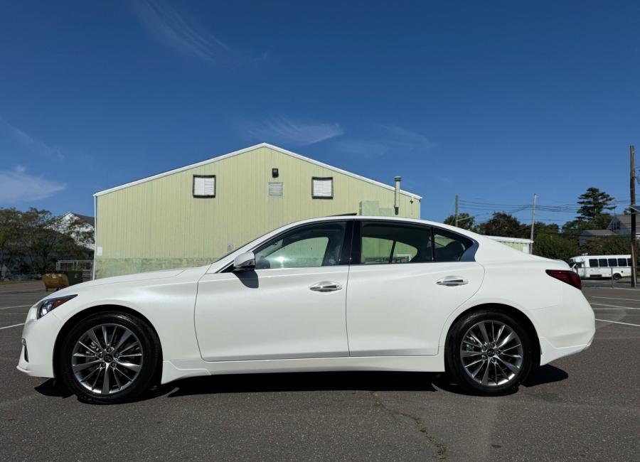 Salvage 2024 Infiniti Q50 3.0t Luxe Awd in White