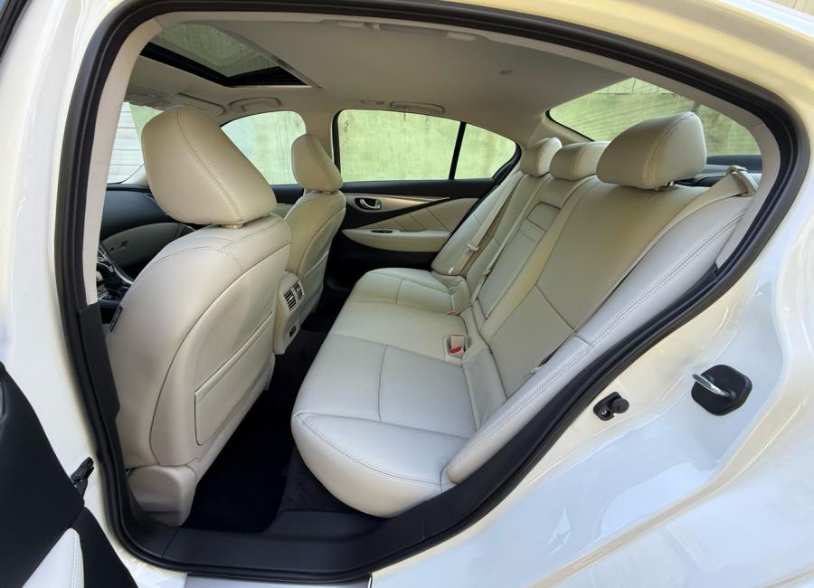 Salvage 2024 Infiniti Q50 3.0t Luxe Awd in White