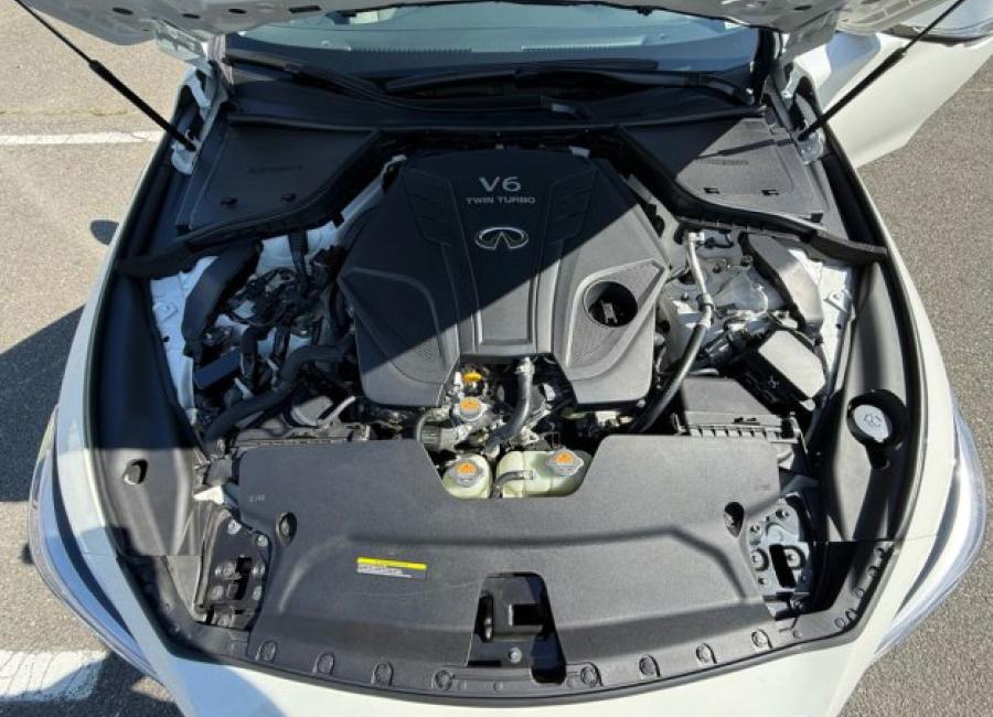 Salvage 2024 Infiniti Q50 3.0t Luxe Awd in White