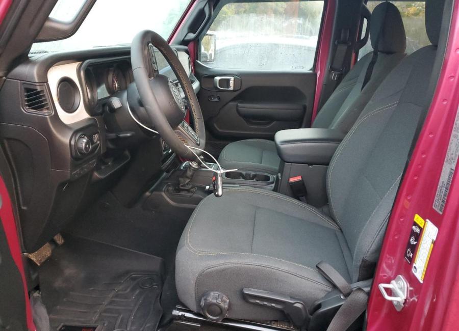 Salvage 2024 Jeep Wrangler Sport in Pink