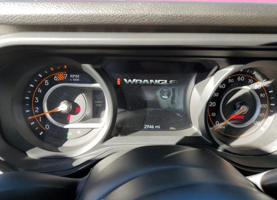Salvage 2024 Jeep Wrangler Sport in Pink
