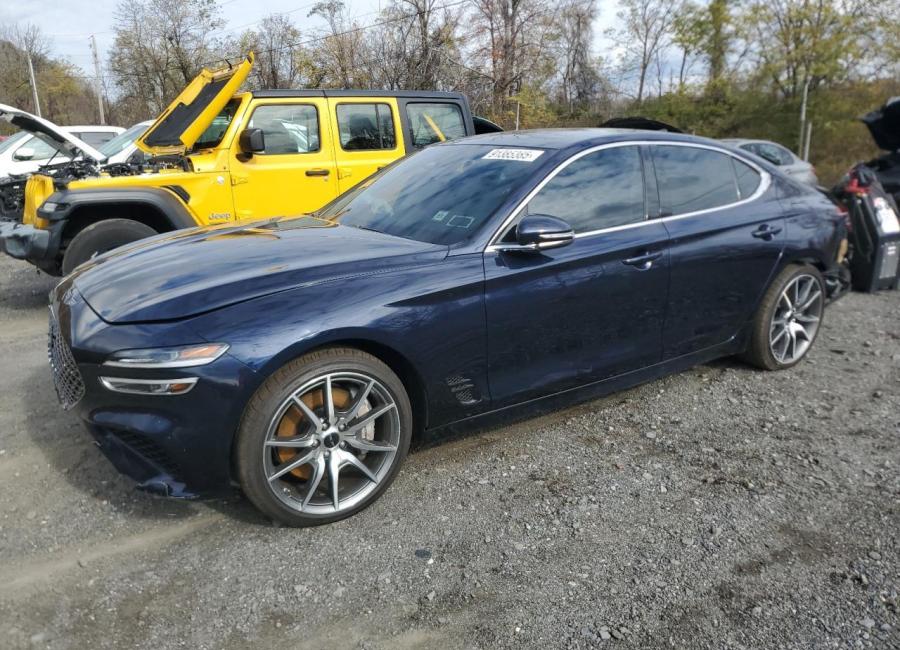 Salvage 2026 Genesis G70  in Blue