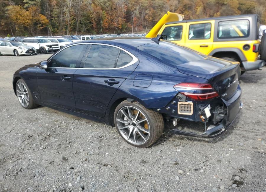 Salvage 2026 Genesis G70  in Blue