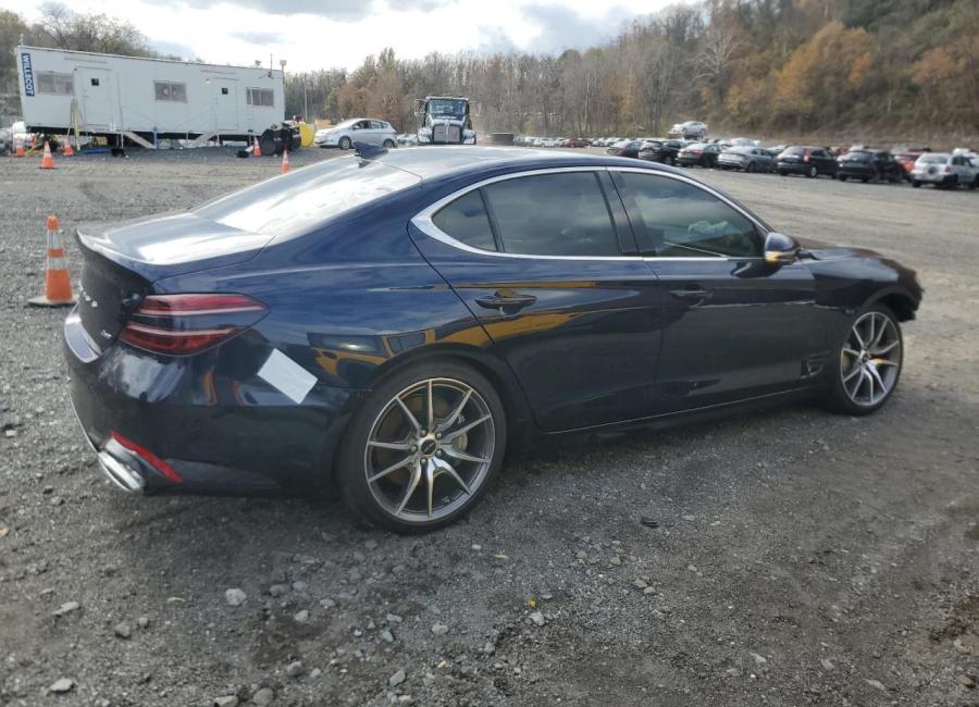 Salvage 2026 Genesis G70  in Blue