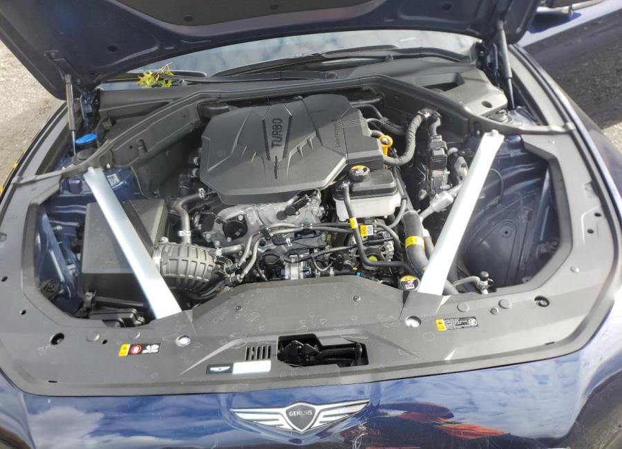 Salvage 2026 Genesis G70  in Blue