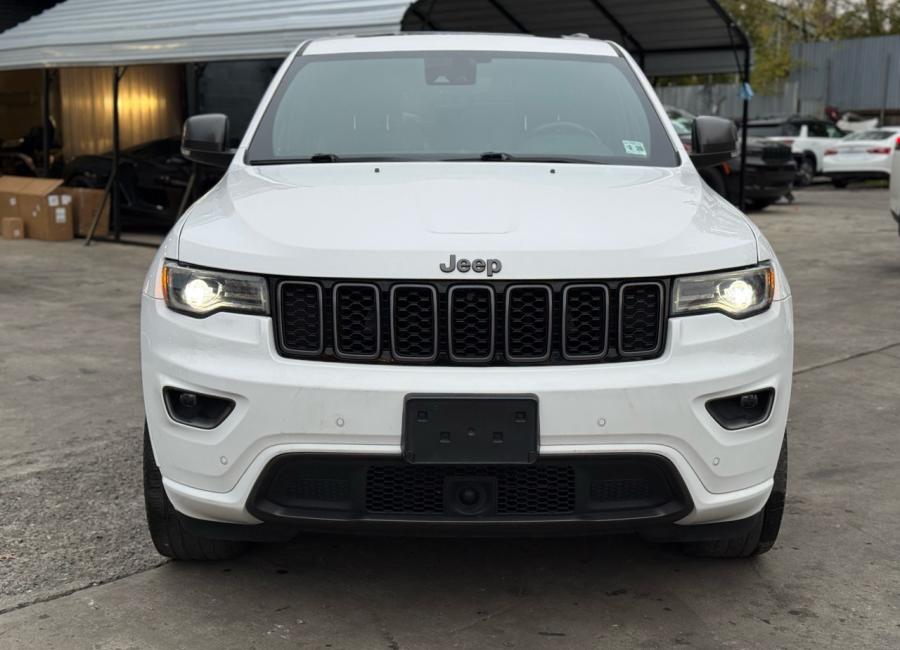 Salvage 2021 Jeep Grand Cherokee Limited in White