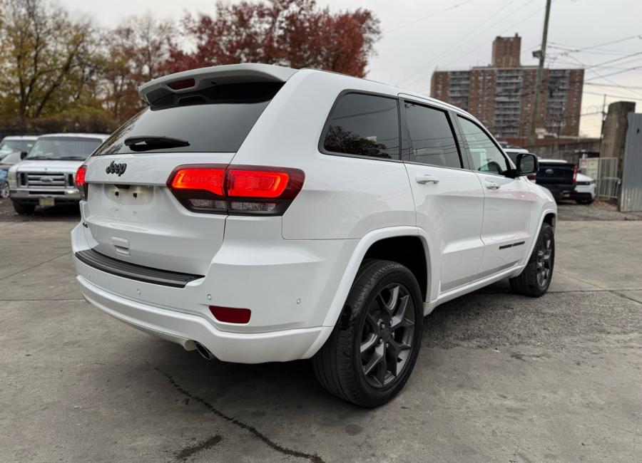Salvage 2021 Jeep Grand Cherokee Limited in White