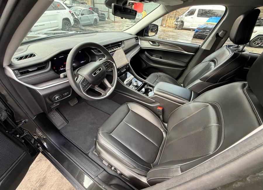 Salvage 2023 Jeep Grand Cherokee L Limited in Green