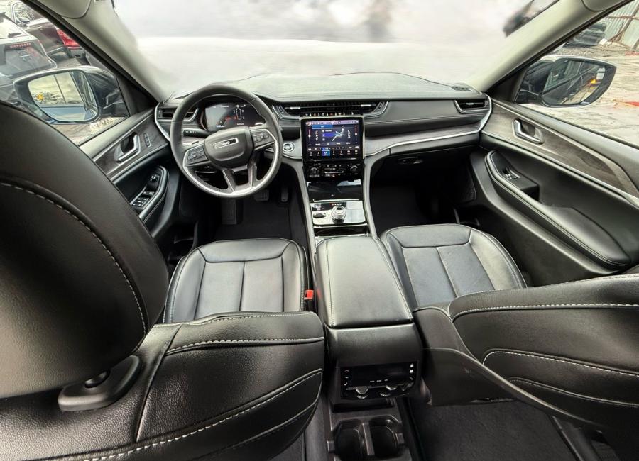 Salvage 2023 Jeep Grand Cherokee L Limited in Green