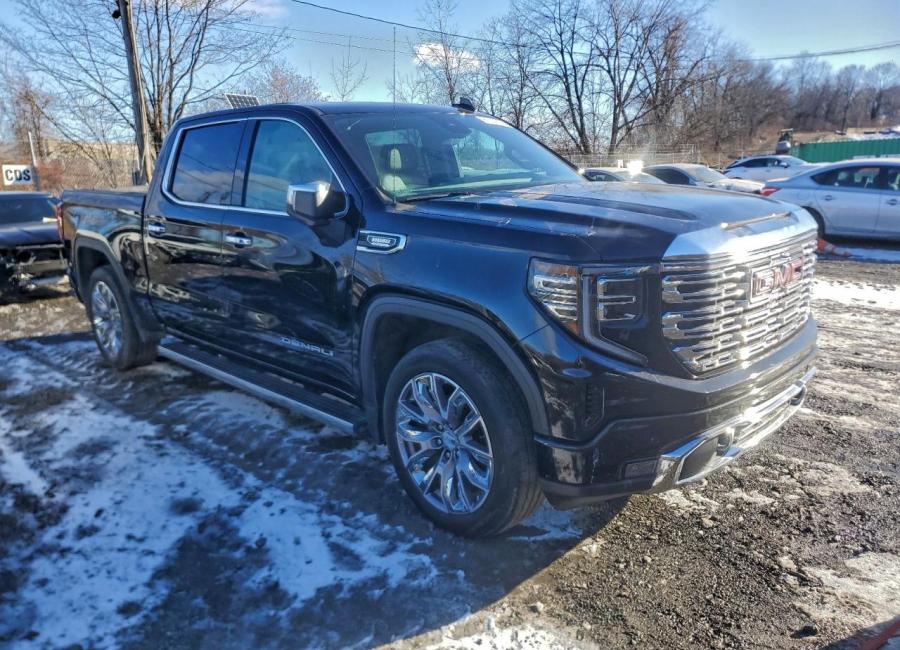 Salvage 2023 Gmc Sierra Denali in Black