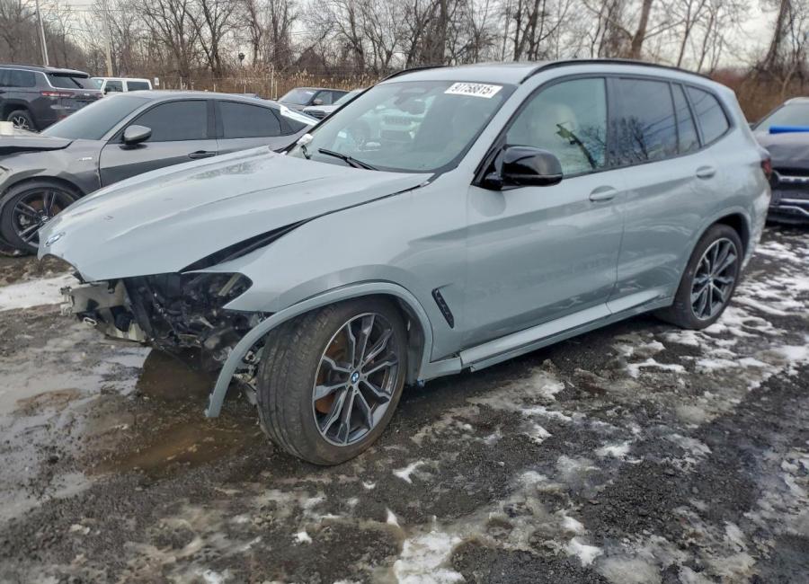 Salvage 2022 Bmw X3 M40i in Gray