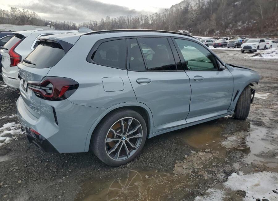 Salvage 2022 Bmw X3 M40i in Gray
