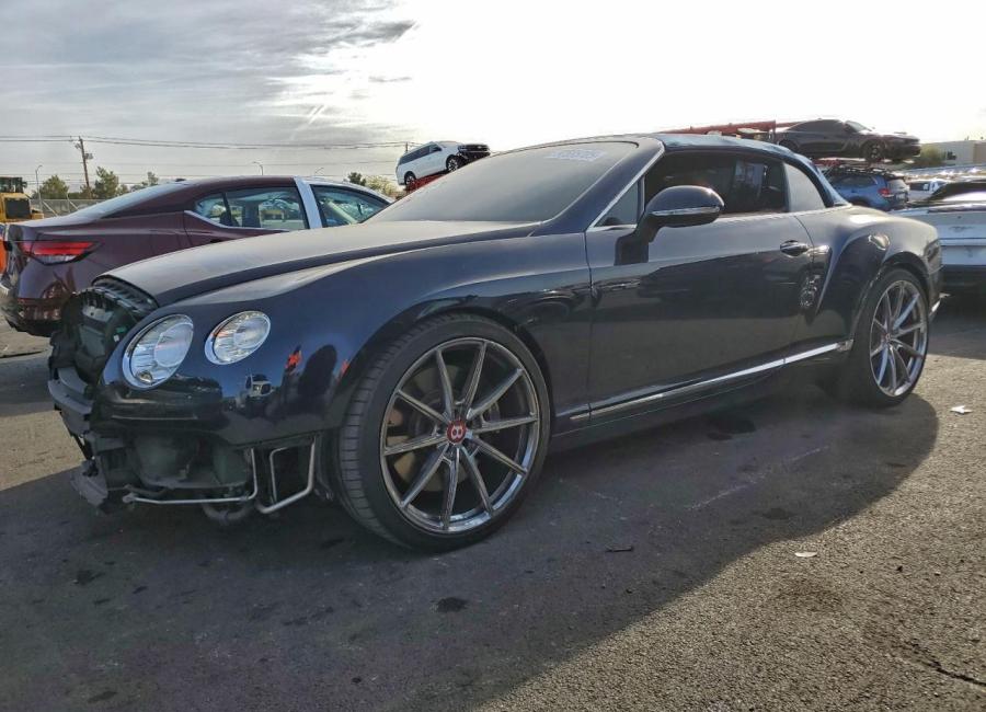 Salvage 2014 Bentley Continental Gt in Black