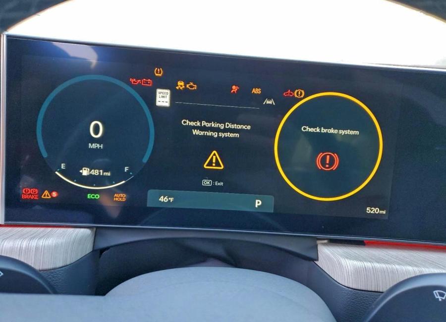 Salvage 2025 Hyundai Sonata Hybrid in Black