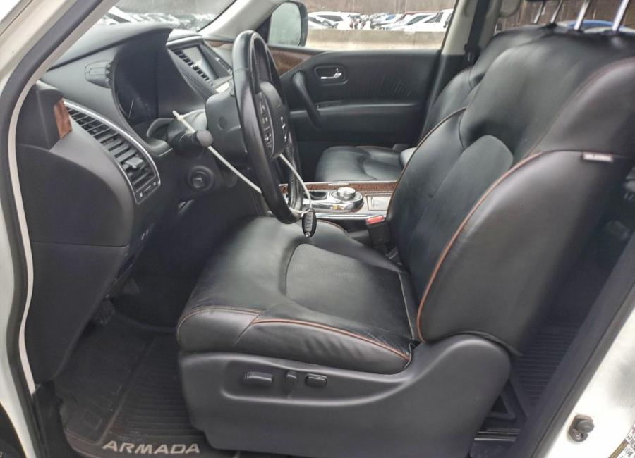 Salvage 2020 Nissan Armada  in White