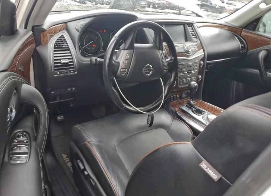 Salvage 2020 Nissan Armada  in White