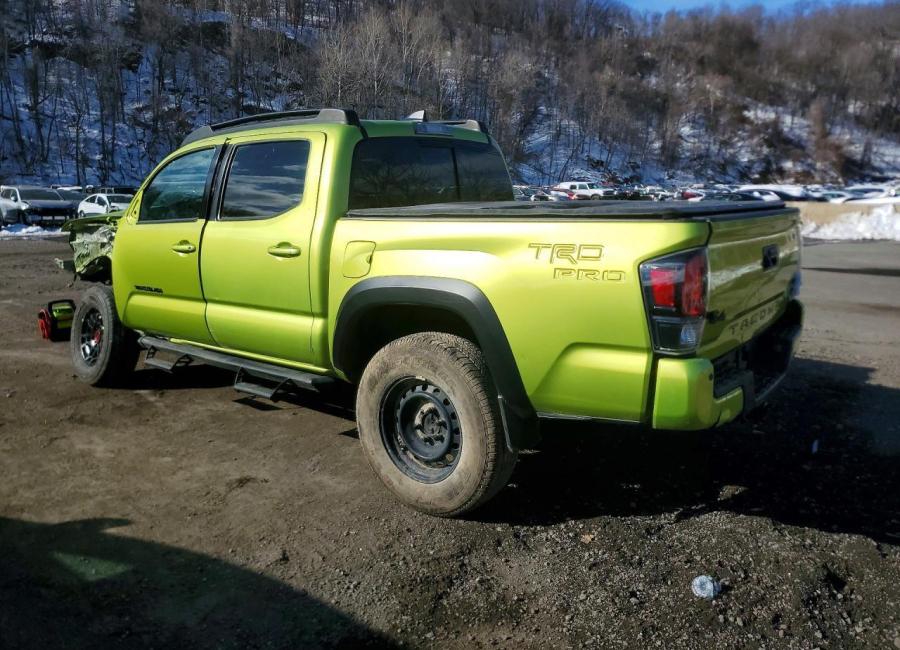 Salvage 2022 Toyota Tacoma Trd Pro in Green