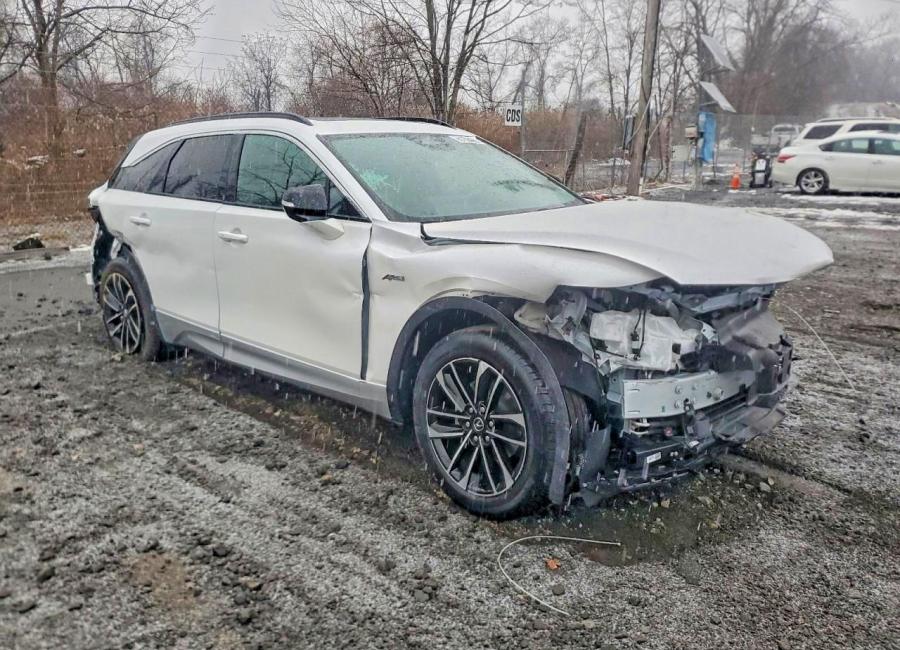 Salvage 2024 Acura Zdx A-spec in White