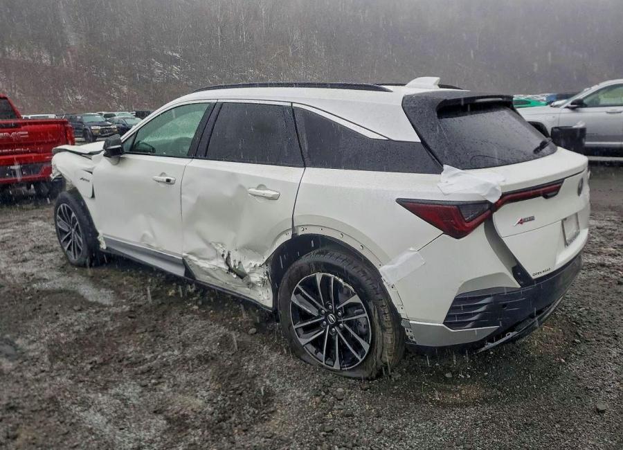 Salvage 2024 Acura Zdx A-spec in White