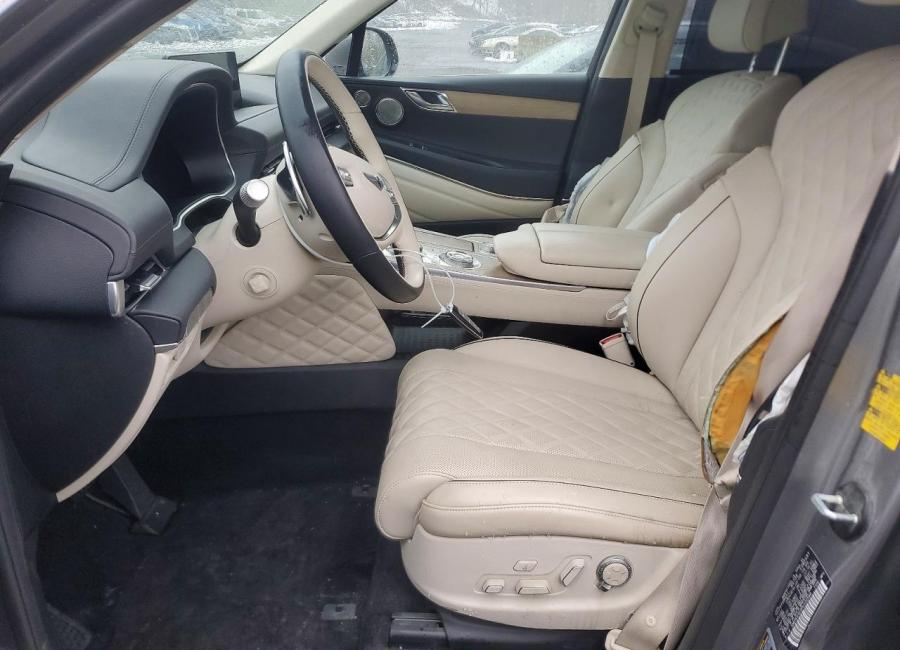 Salvage 2023 Genesis Gv80  in Gray