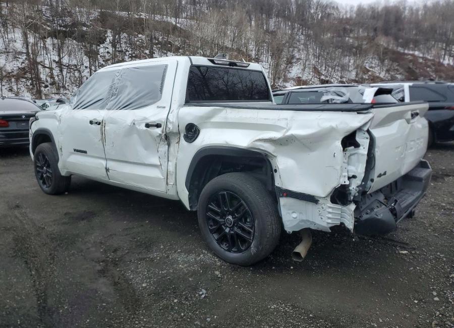Salvage 2024 Toyota Tundra Limited in White