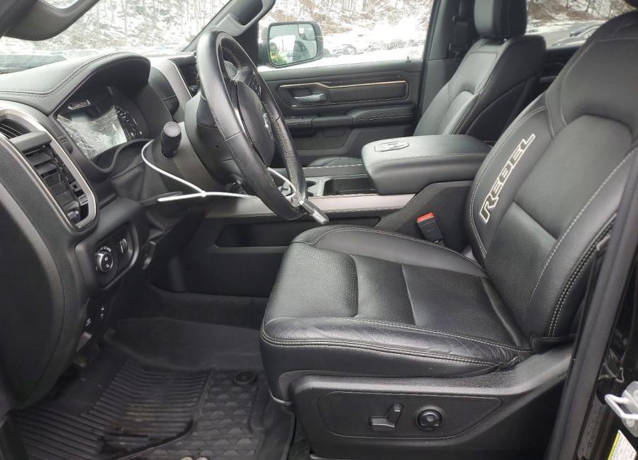 Salvage 2021 Ram 1500 Rebel in Black