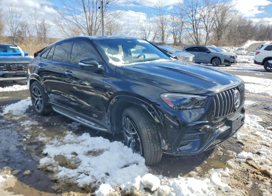 Salvage 2025 Mercedes-benz Gle Coupe Amg 53 4matic in Black