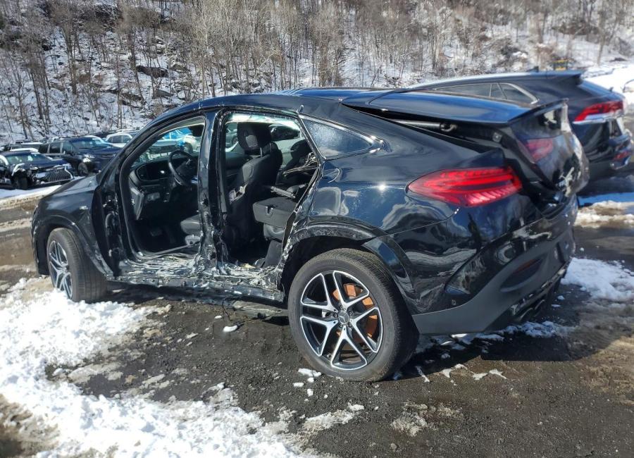 Salvage 2025 Mercedes-benz Gle Coupe Amg 53 4matic in Black