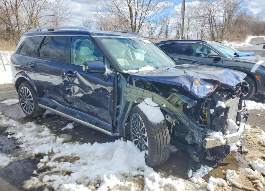 Salvage 2026 Hyundai Palisade Hybrid Calligraphy in Blue