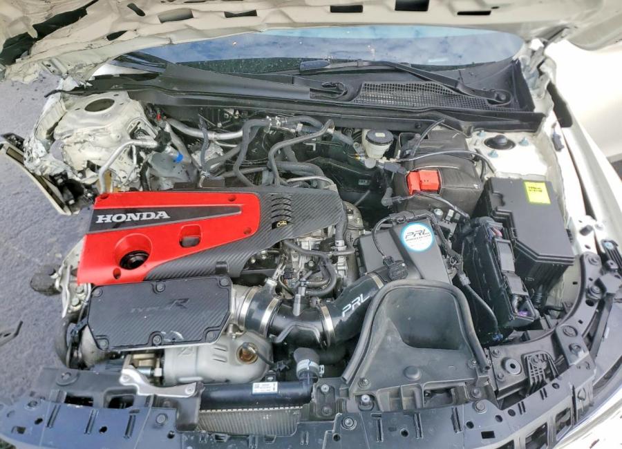 Salvage 2025 Honda Civic Type-r in White