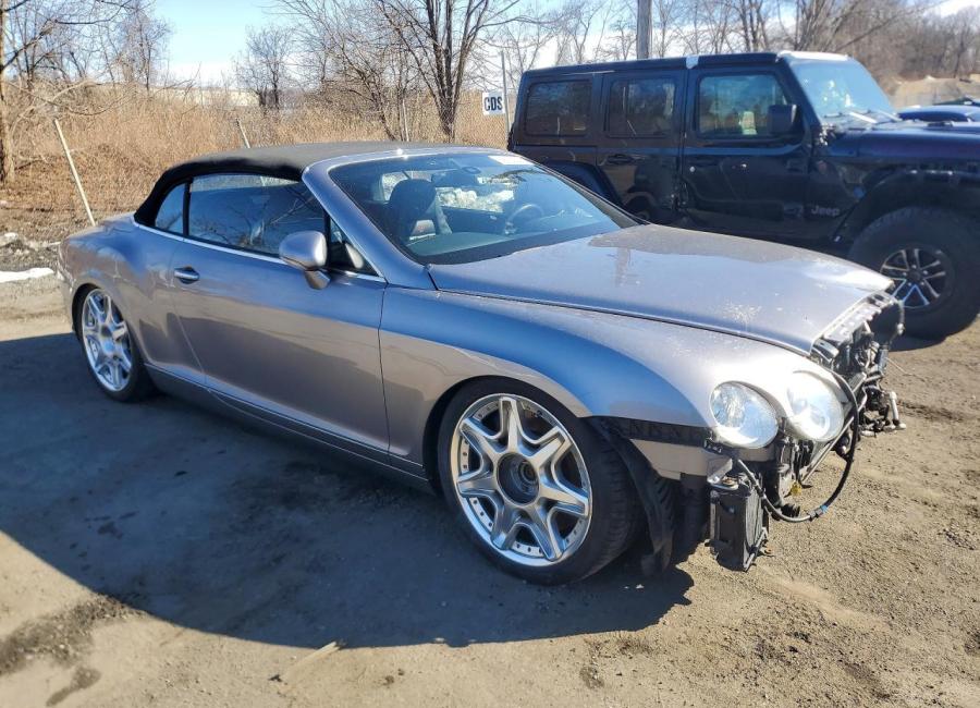 Salvage 2009 Bentley Continental Gtc in Gray