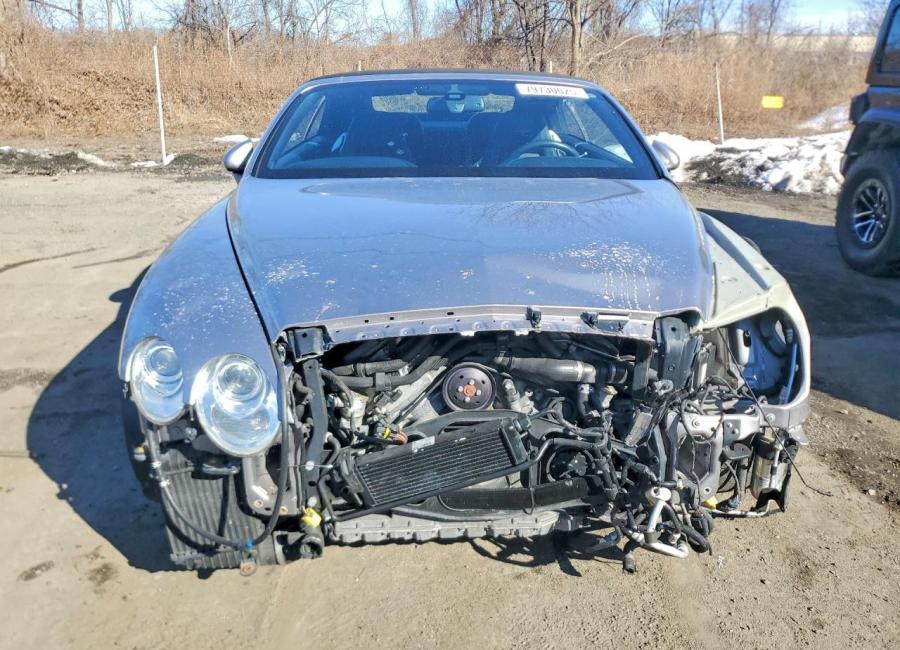 Salvage 2009 Bentley Continental Gtc in Gray