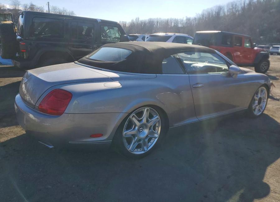 Salvage 2009 Bentley Continental Gtc in Gray