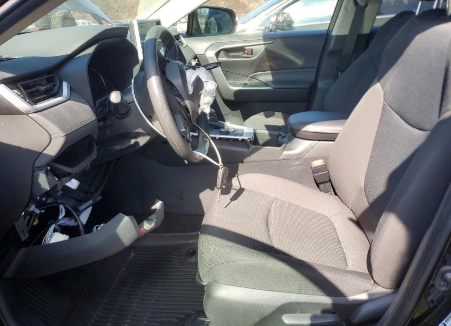 Salvage 2024 Toyota Rav4 Hybrid Le in Black