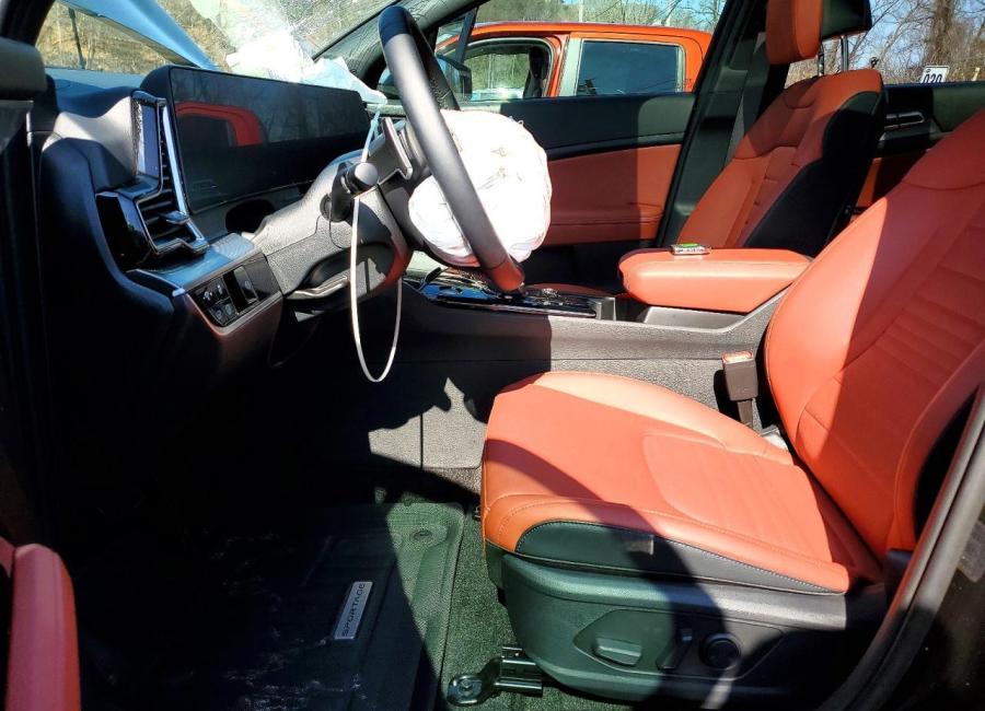 Salvage 2025 Kia Sportage Hybrid Sx-prestige in Black