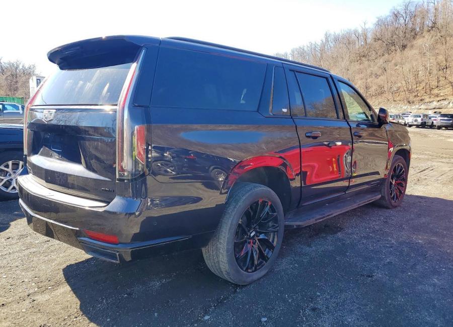 Salvage 2022 Cadillac Escalade Esv Sport in Purple