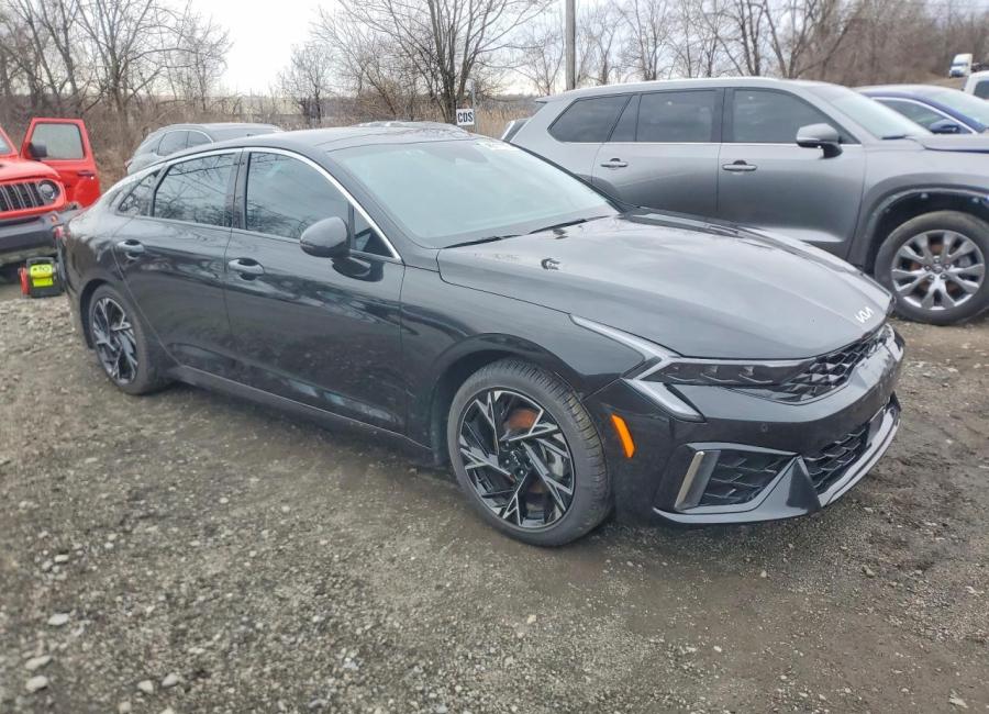 Salvage 2025 Kia K5 Gt-line in Black