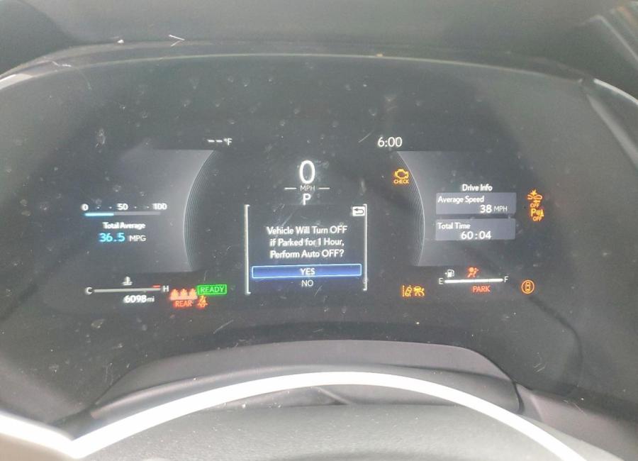 Salvage 2025 Lexus Rx 350h  in Green