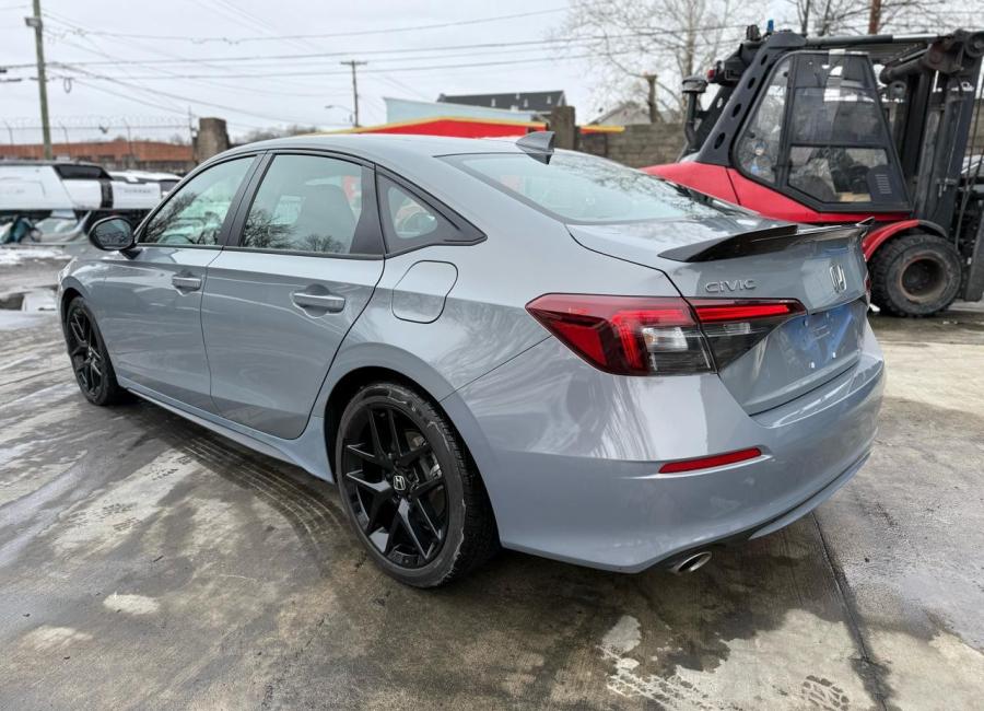 Salvage 2025 Honda Civic Si in Gray