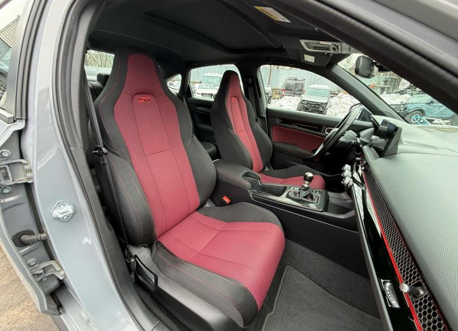 Salvage 2025 Honda Civic Si in Gray