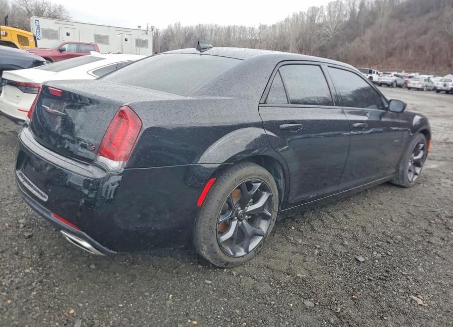Salvage 2023 Chrysler 300 S in Black