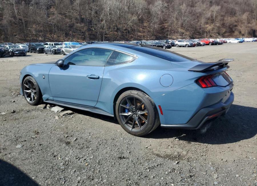 Salvage 2024 Ford Mustang Dark Horse in Blue