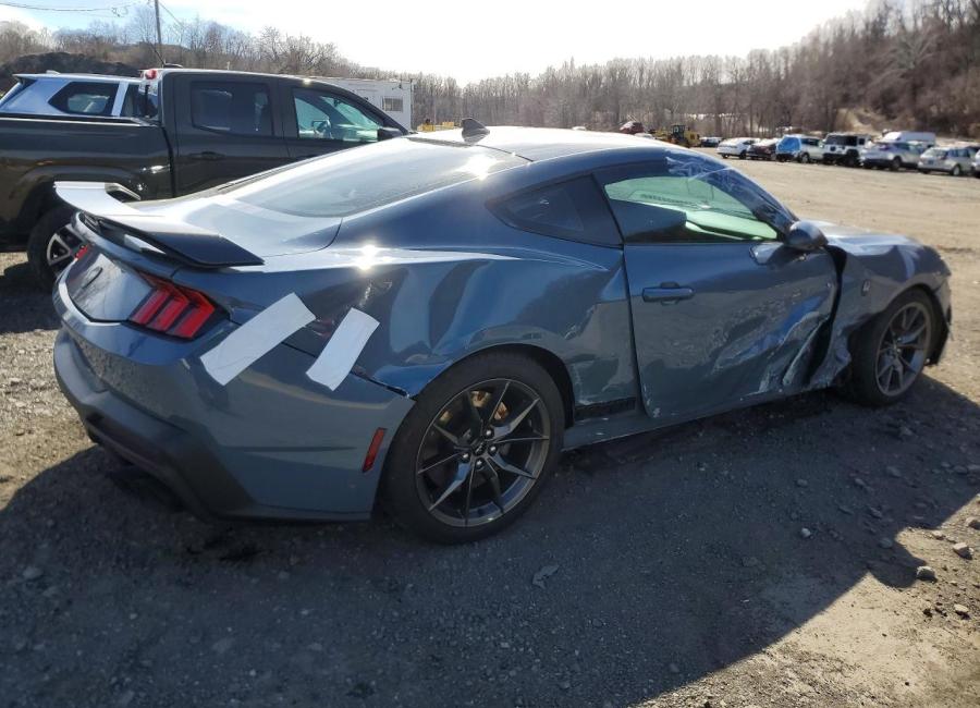 Salvage 2024 Ford Mustang Dark Horse in Blue