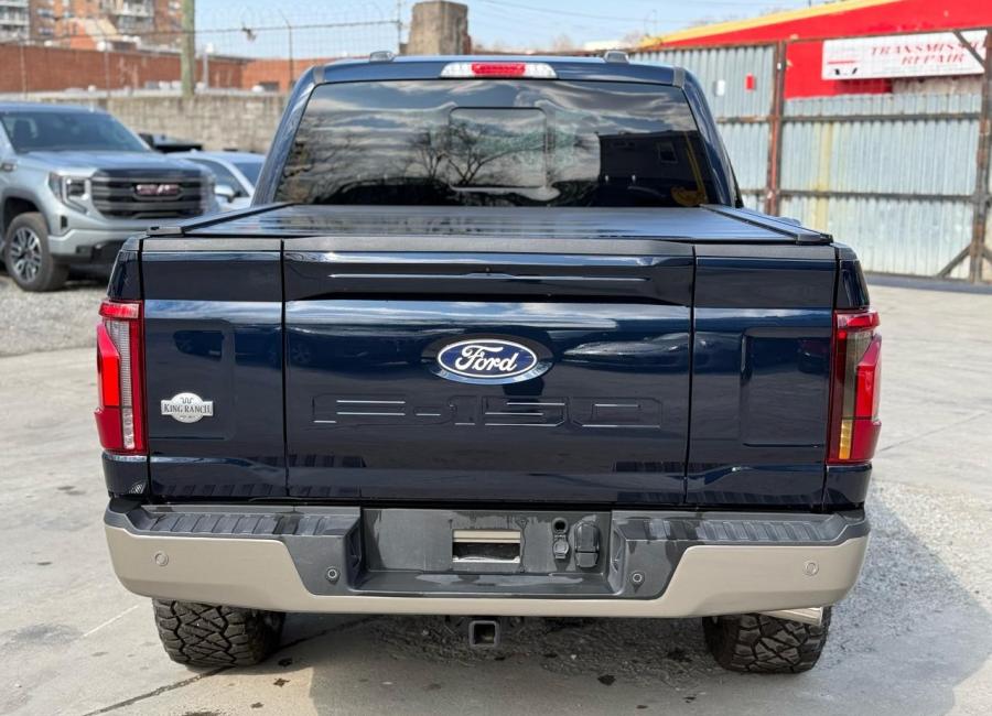 Salvage 2025 Ford F150 King Ranch in Blue