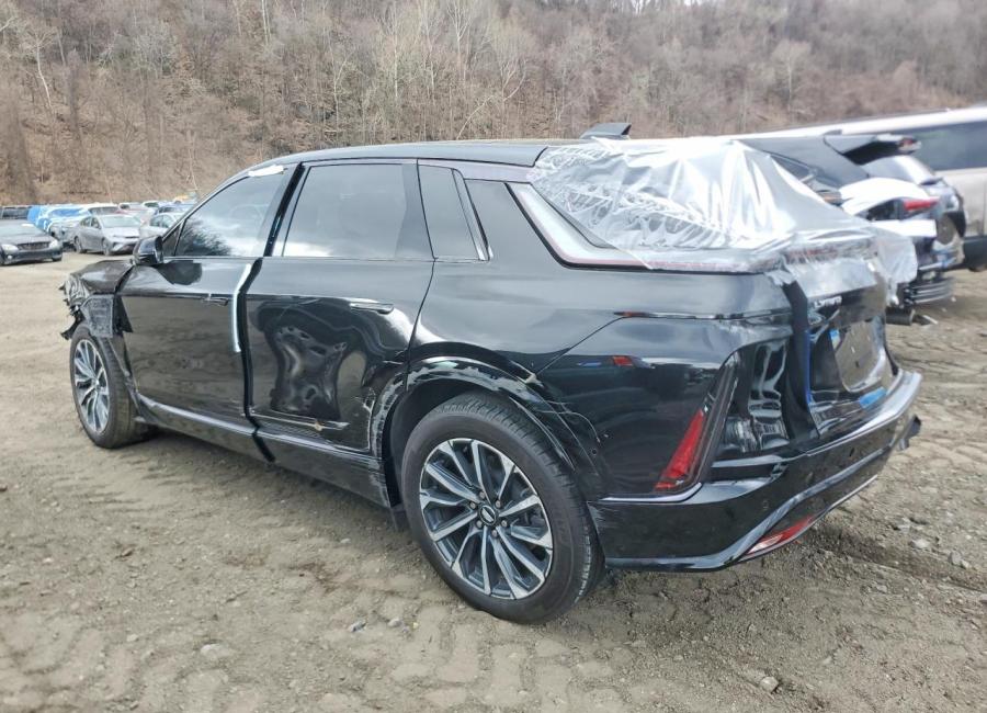 Salvage 2024 Cadillac Lyriq Sport in Black
