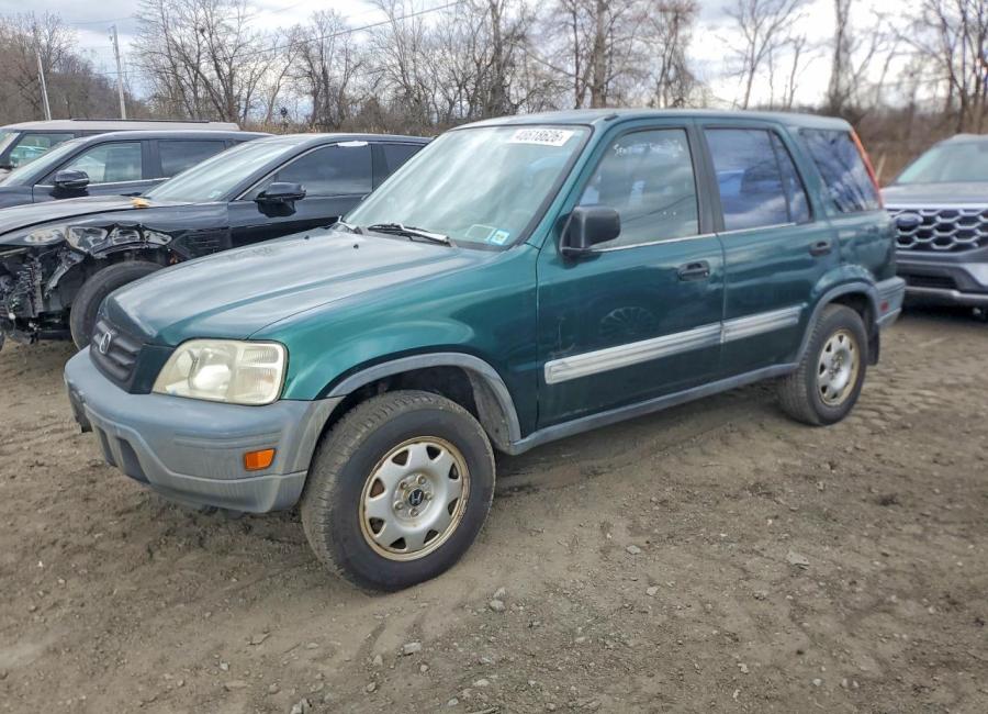Salvage 1999 Honda Cr-v Lx in Green