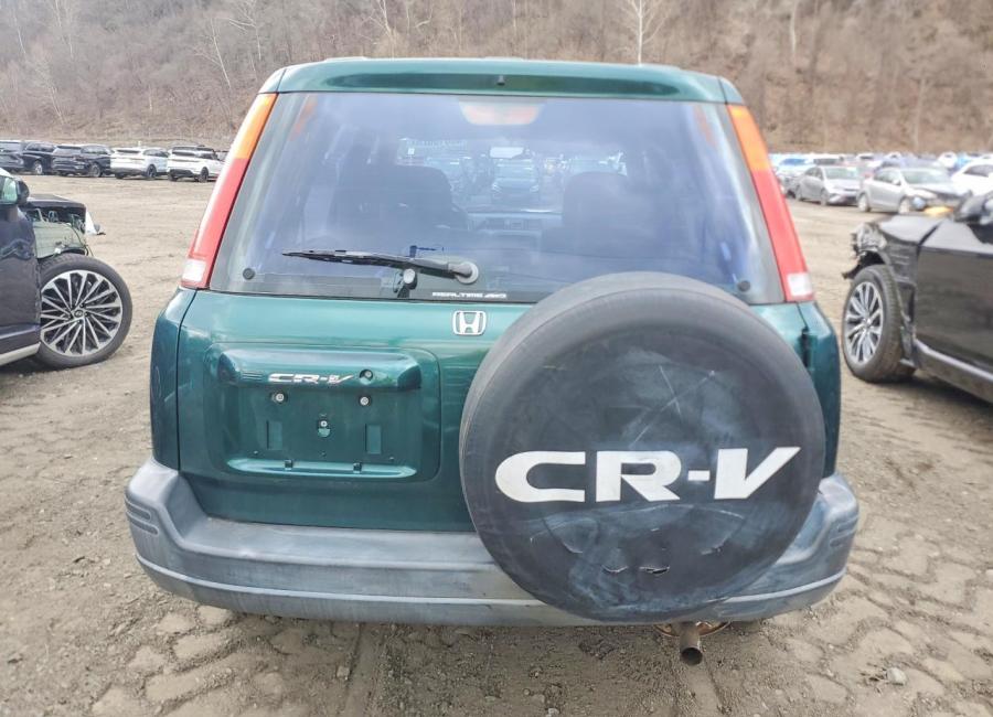 Salvage 1999 Honda Cr-v Lx in Green