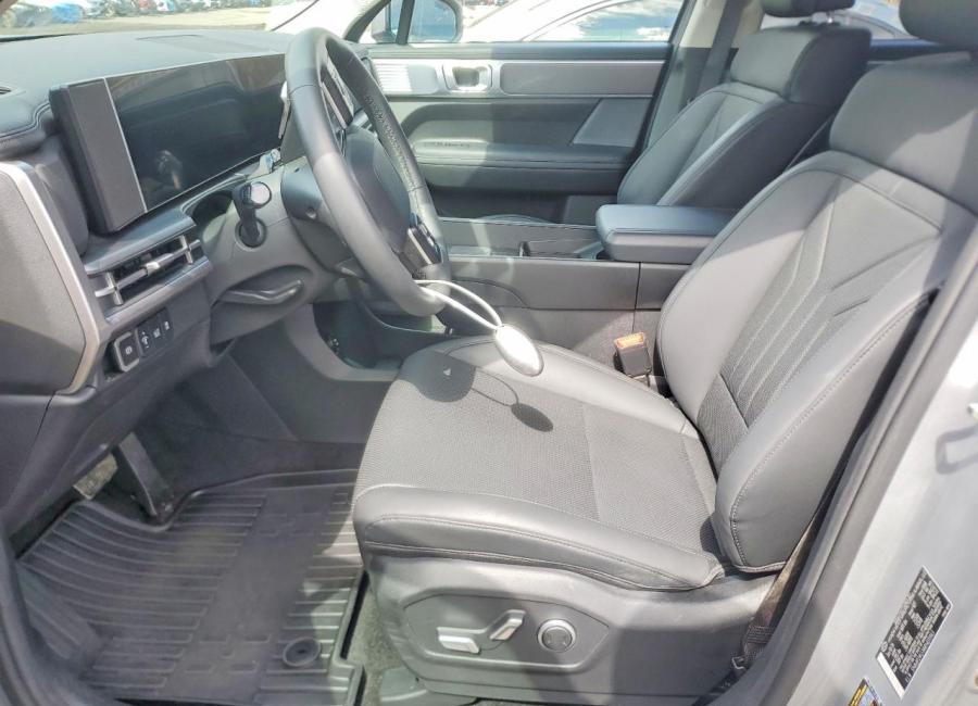 Salvage 2024 Hyundai Santa Fe Hybrid Sel in Gray