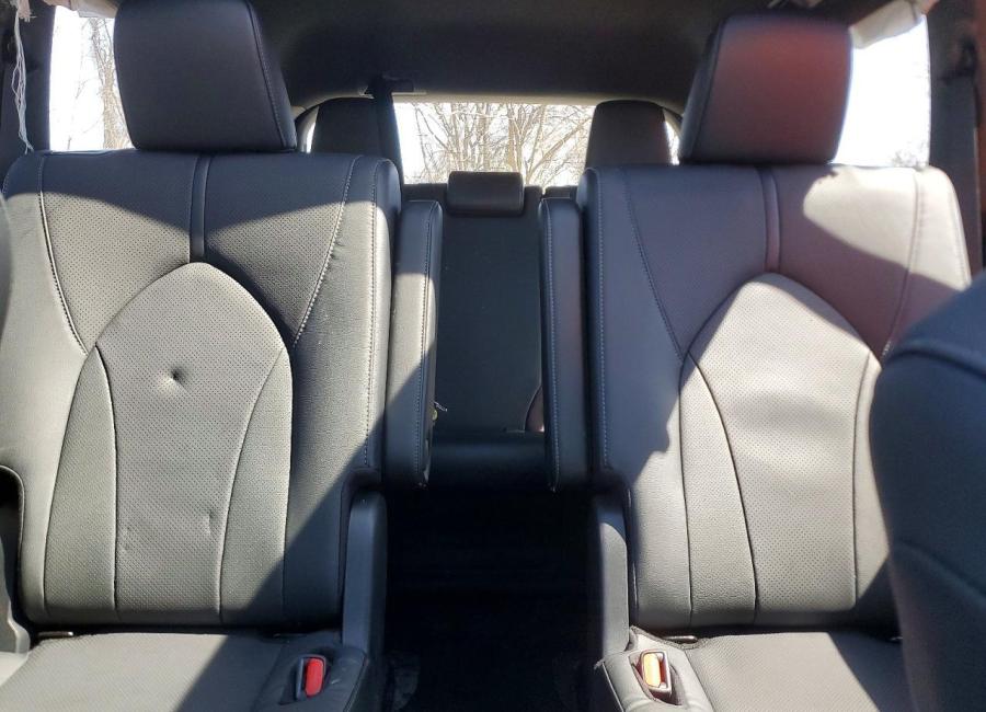 Salvage 2025 Toyota Grand Highlander Hybrid Nightshade in Gray