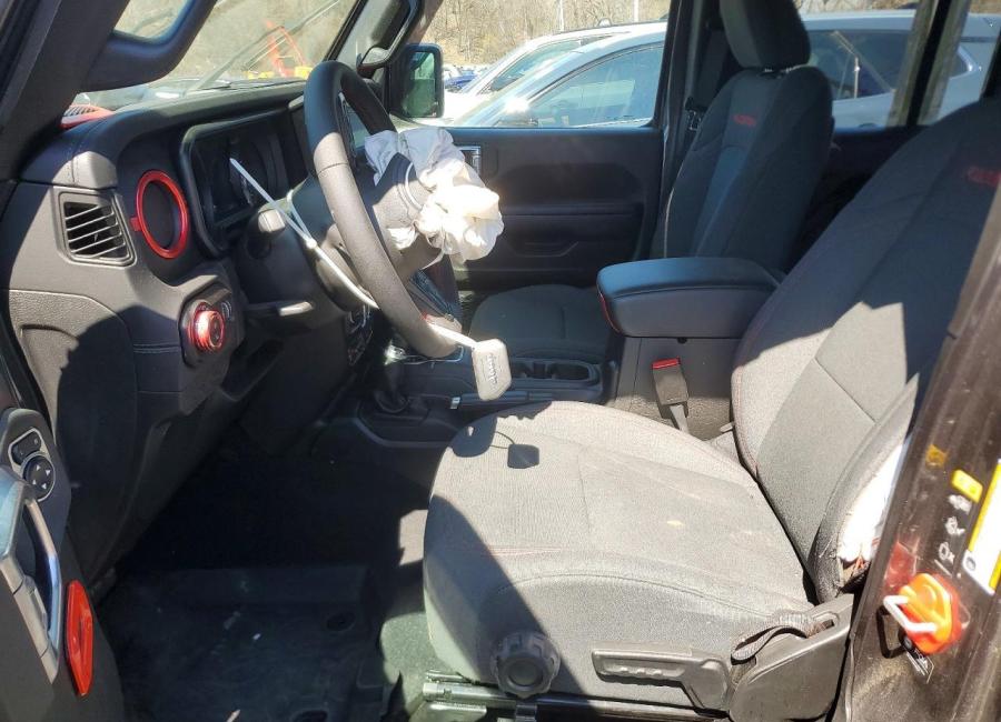 Salvage 2024 Jeep Gladiator Rubicon in Gray